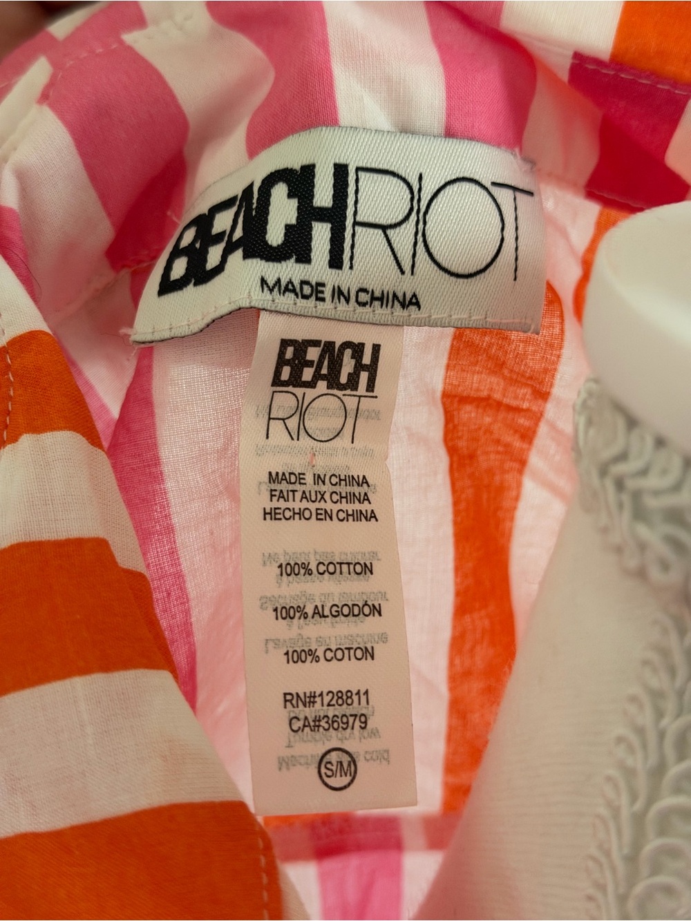 Beach Riot Striped Top - Picture 2 of 2
